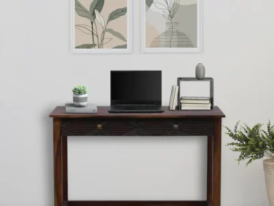 Height adjustable study table with storage box for kids and teenagers