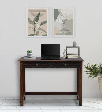 Height adjustable study table with storage box for kids and teenagers