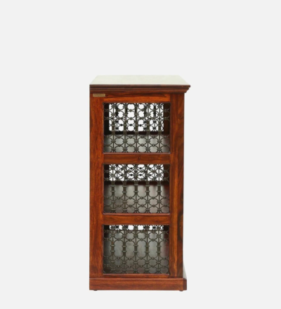 Compact Sheesham Bookshelf with Four Shelves and Space-Saving Design - Image 6