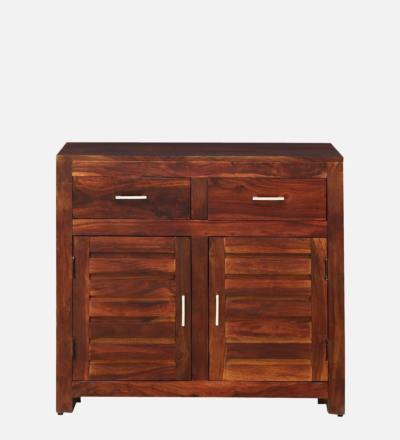 Sheesham Wood Storage Cabinet with Smooth Finish and Multiple Compartments - Image 5