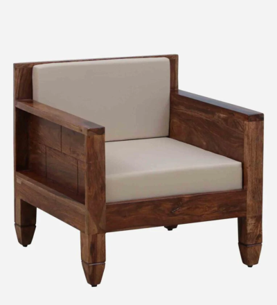 Comfortable Single Seater Sofa with Armrest for Bedroom or Balcony Use - Image 4