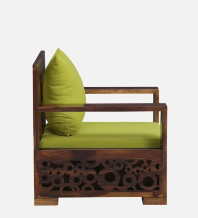 Handcrafted Sheesham Wooden Sofa with Comfortable Cushions and Sleek Design - Image 6