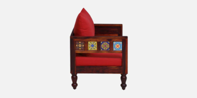 Modern 2 Seater Sofa with Armrests and Deep Cushion Seating Comfort - Image 7
