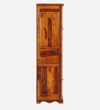 Sleek Wardrobe in Natural Sheesham Wood for Urban Bedrooms By Sarve Furniture - Image 7