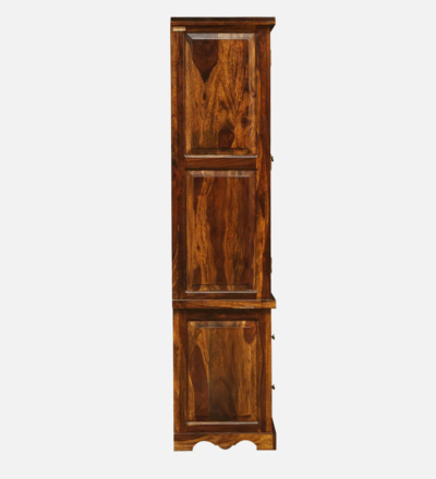Classic 2 Door Wardrobe in Sheesham Wood with Ample Storage By Sarve Furniture - Image 10