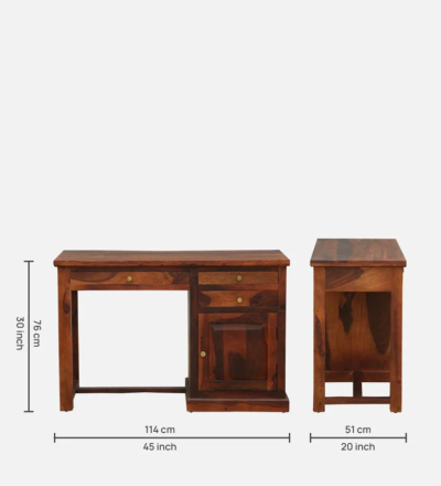 Premium Writing Desk with Inbuilt Storage and Minimalist Design for Study - Image 3