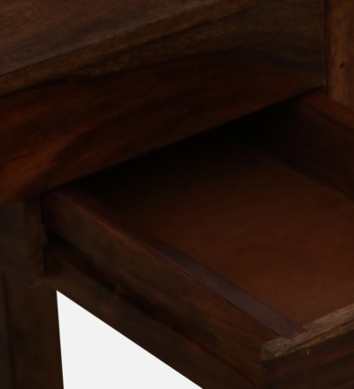 Stylish Writing Table for Study with Side Storage and Pen Organizer - Image 9