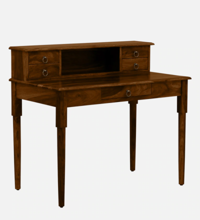 Premium Study Table with Lockable Drawer and Bookshelf for Secure Storage - Image 5