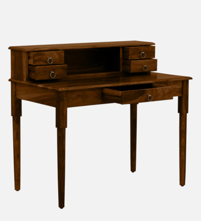 Premium Study Table with Lockable Drawer and Bookshelf for Secure Storage - Image 7