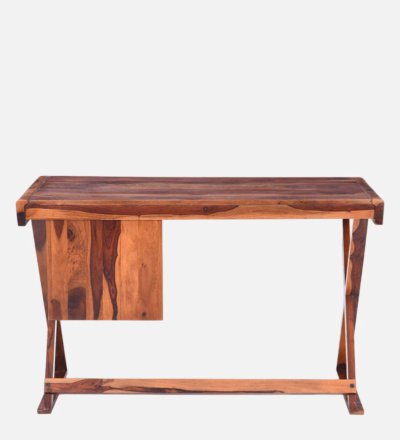 Solid Wood Writing Table with Drawer Storage and Smooth Writing Surface - Image 7