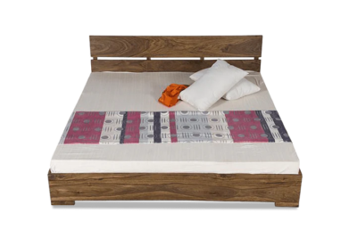Streem Solid Wood Bed with Hydraulic Storage By Sarve Furniture - Image 7