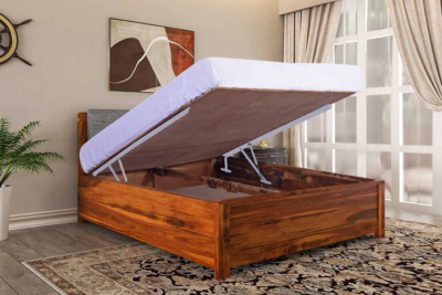 Cest Upholstered Wooden Bed with Hydraulic Storage By Sarve Furniture - Image 5