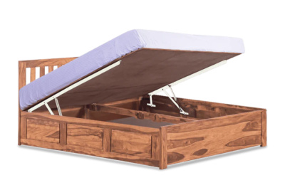 Classic Wooden Storage Bed with Hydraulic By Sarve Furniture - Image 12
