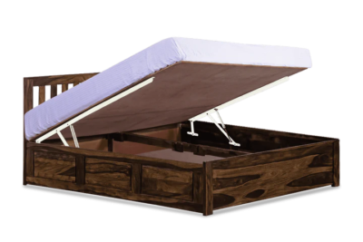 Classic Wooden Storage Bed with Hydraulic By Sarve Furniture - Image 13