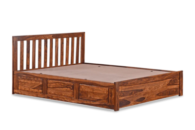 Classic Wooden Storage Bed with Hydraulic By Sarve Furniture - Image 10