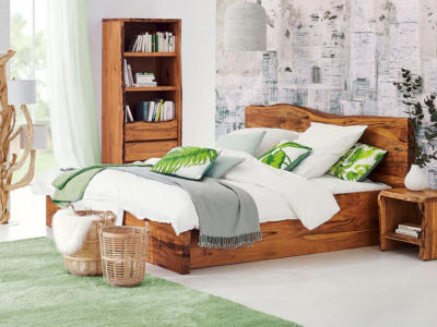 Krish Solid Wood Bed with Hydraulic Storage by Sarve Furniture