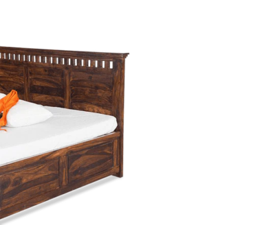 Hydraulic Storage Bed with Soft Upholstered Headboard and Strong Wood Base - Image 9