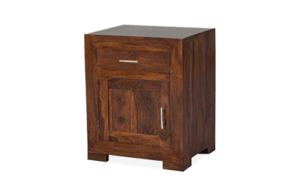 Crystal Bedside Table Sheesham Wood By Sarve Furniture - Image 9