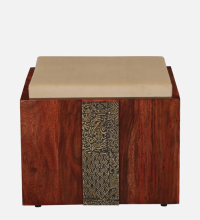 Nesting Coffee Table Set ( 4 Stools ) Sheesham Wood By Sarve Furniture - Image 5