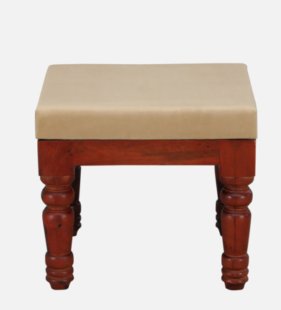 Nesting Coffee Table Set (2 Stools ) Sheesham Wood With Brass Cladding For Online - Image 11