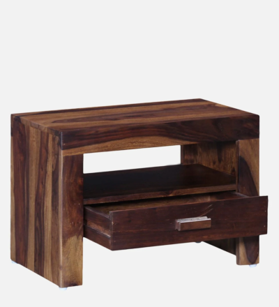 Vcropolis Wooden Night Stand With Drawer By Sarve Furniture - Image 6