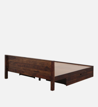 Fusion Sheesham Wood Bed With Drawer Storage By Sarve Furniture - Image 12
