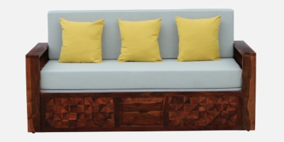 Convertible Sofa Bed with Strong Frame and Comfortable Mattress for Guests - Image 4