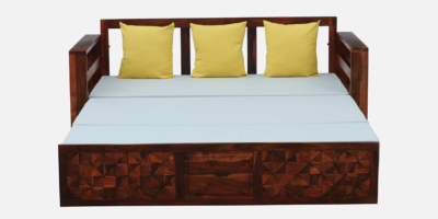 Convertible Sofa Bed with Strong Frame and Comfortable Mattress for Guests - Image 5