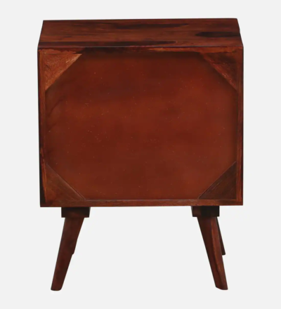 Solid Wood Bedside Cabinet with Storage Shelf Two Drawer By Sarve Furniture - Image 7
