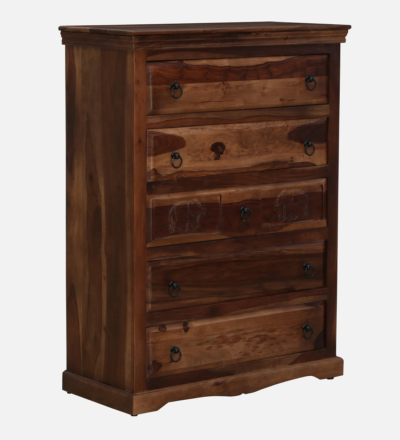 Chest of Drawers Classic with Decorative Legs and Smooth Polished Finish - Image 9