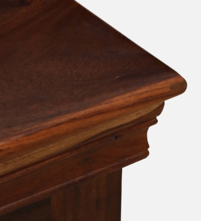 Celeste LHS Bedside Table Sheesham Wood By Sarve Furniture - Image 9