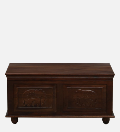Minimalist Wooden Coffee Table with Matte Finish and Storage Compartment - Image 8