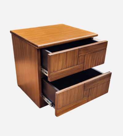 Recline Bedside Table Sheesham Wood By Sarve Furniture - Image 4