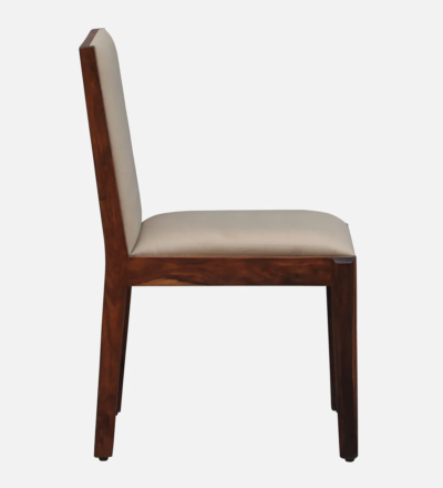 Compact Wooden Chair for Dining Room with Minimalist Look and Cushion (Set Of 2) - Image 5