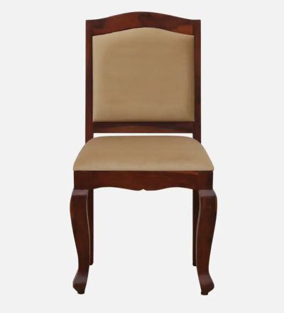 Natural Wooden Dining Set with Cushion Seats and Durable Sheesham Frame - Image 6