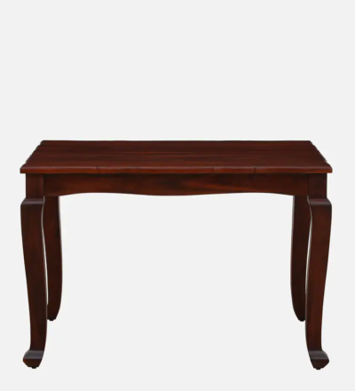 Natural Wooden Dining Set with Cushion Seats and Durable Sheesham Frame - Image 8