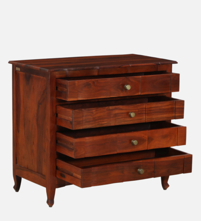 Space-Saving Drawer Chest with Minimal Design and Smooth Sliding Drawers - Image 6