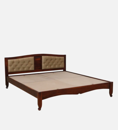 Ultimate Sheesham Wood Bed Without Storage By Sarve Furniture - Image 7