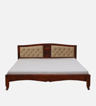Ultimate Sheesham Wood Bed Without Storage By Sarve Furniture - Image 4