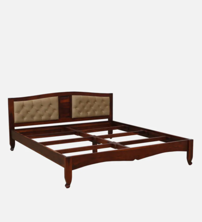 Ultimate Sheesham Wood Bed Without Storage By Sarve Furniture - Image 6