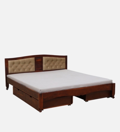 Country Rest Shiplap Bed With Drawer Storage By Sarve Furniture - Image 6