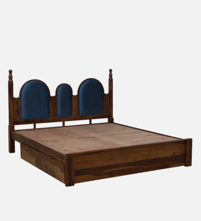 Minimalist Solid Wood Bed with Clean Lines and Practical Storage Space - Image 6
