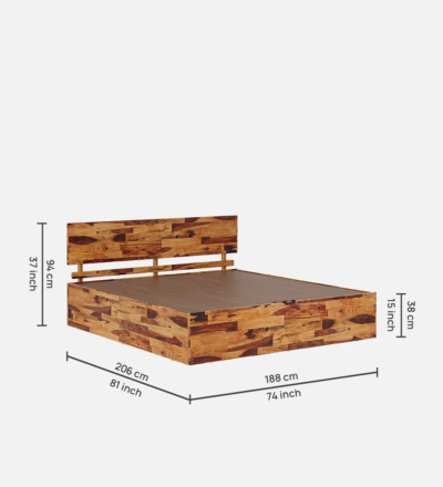 Echo Dream Minimalist Bed With Hydraulic Storage By Sarve Furniture - Image 3
