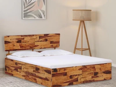 Echo Dream Minimalist Bed with Hydraulic Storage – Queen Size