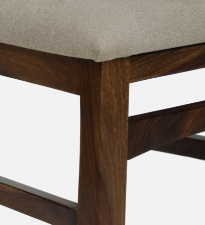 High Quality Dining Chair in Solid Wood with Sleek and Soft Design (Set of 2) - Image 9