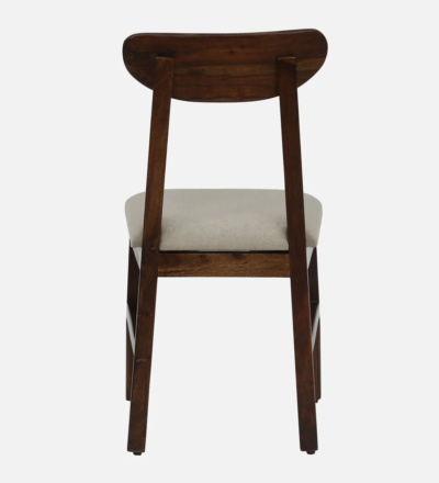 High Quality Dining Chair in Solid Wood with Sleek and Soft Design (Set of 2) - Image 6