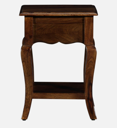 Serenity Bedside Table Sheesham Wood With Drawer By Sarve Furniture - Image 5
