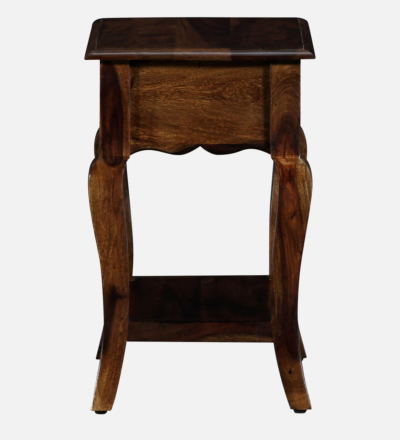Serenity Bedside Table Sheesham Wood With Drawer By Sarve Furniture - Image 8