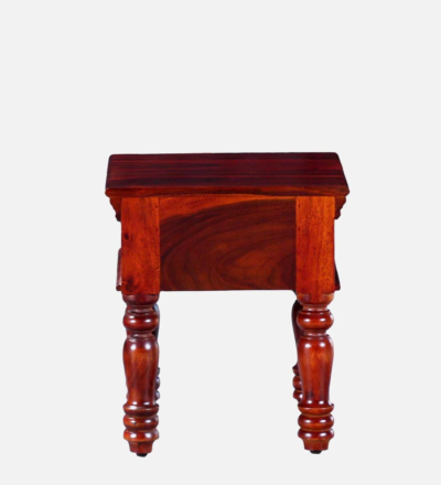 Sleek Sheesham Wood Bedside Table With Drawer By Sarve Furniture - Image 8