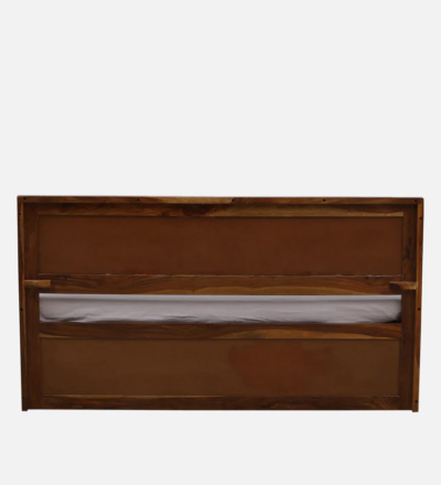 Durable Sheesham Wood Bed with Box Storage By Sarve Furniture - Image 7